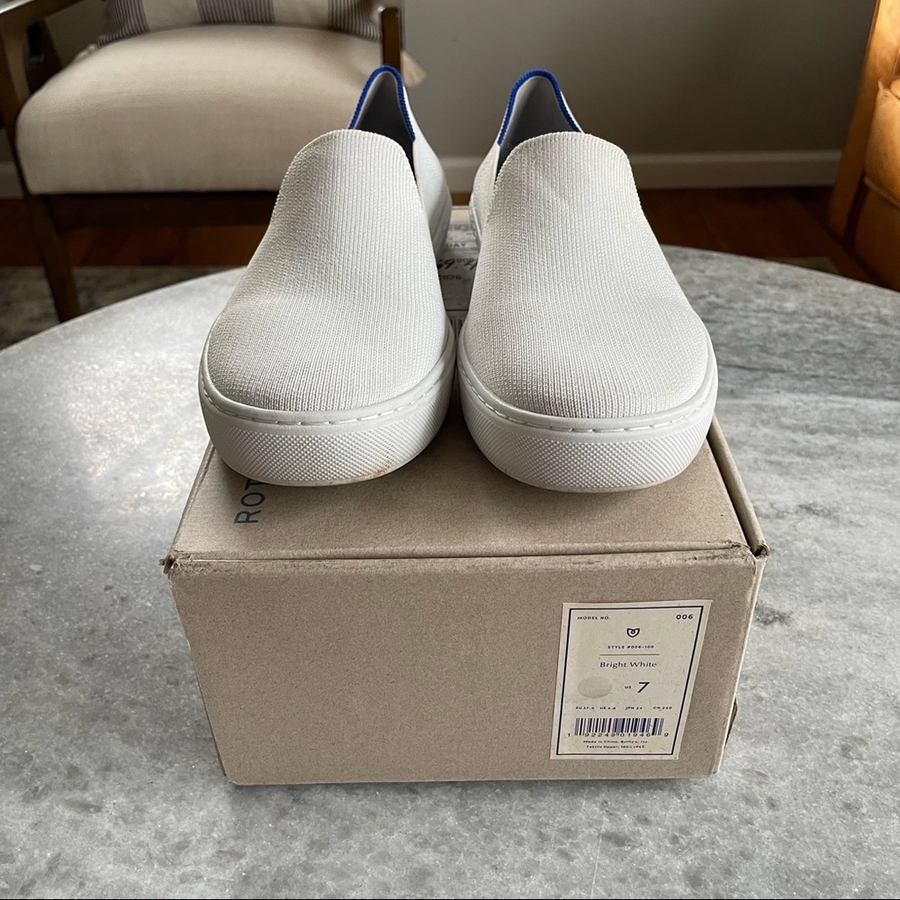 Rothy’s Bright White Sneaker